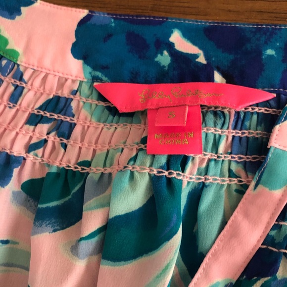 Lilly Pulitzer Elsa Silk Blouse - Picture 4 of 5